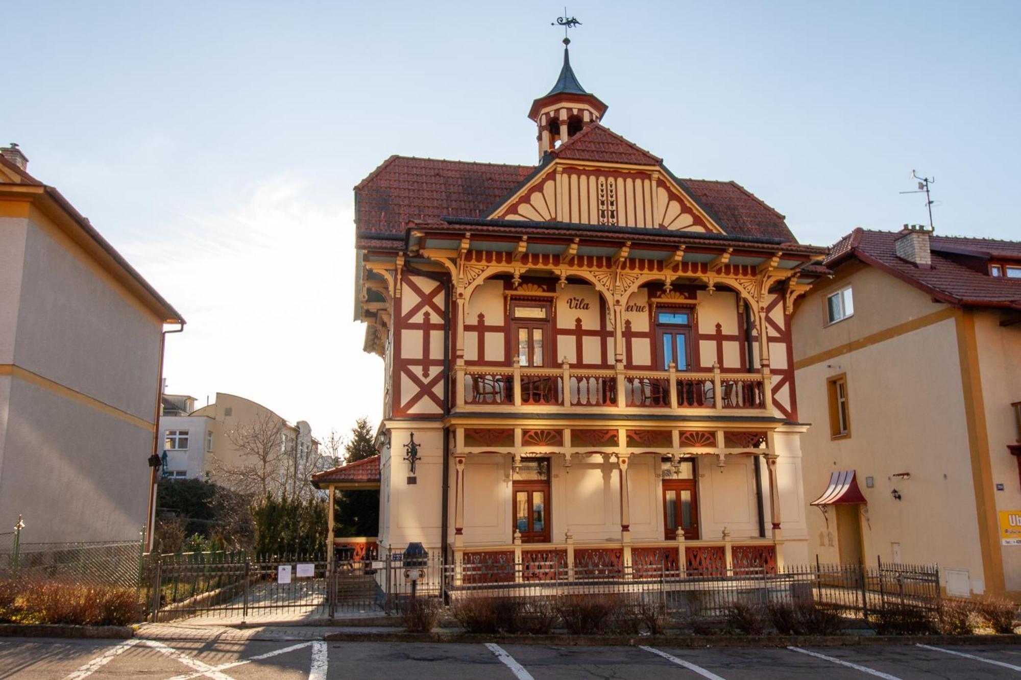 Vila Bellevue Luhačovice 외부 사진